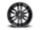 Fuel Wheels Sledge Matte Black 8-Lug Wheel; 20x9; 1mm Offset (17-22 F-350 Super Duty SRW)