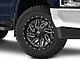 Fuel Wheels Triton Gloss Black Milled 8-Lug Wheel; 20x10; -18mm Offset (17-22 F-350 Super Duty SRW)