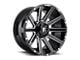 Fuel Wheels Contra Gloss Black Milled 8-Lug Wheel; 20x10; -18mm Offset (17-22 F-250 Super Duty)