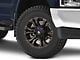 Fuel Wheels Vapor Matte Black Double Dark Tint 8-Lug Wheel; 18x9; 1mm Offset (17-22 F-250 Super Duty)