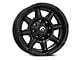 Fuel Wheels Coupler Gloss Black 6-Lug Wheel; 20x9; 1mm Offset (19-25 Sierra 1500)