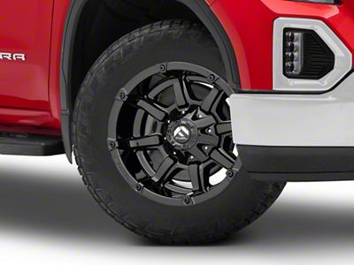 Fuel Wheels Coupler Gloss Black 6-Lug Wheel; 20x9; 20mm Offset (19-25 Sierra 1500)