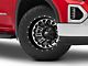 Fuel Wheels Crush Matte Black Machined 6-Lug Wheel; 20x9; 1mm Offset (19-24 Sierra 1500)