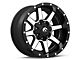 Fuel Wheels Maverick Matte Black Machined 6-Lug Wheel; 20x10; -24mm Offset (19-24 Sierra 1500)