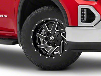 Fuel Wheels Renegade Matte Black Milled 6-Lug Wheel; 20x9; 20mm Offset (19-25 Sierra 1500)