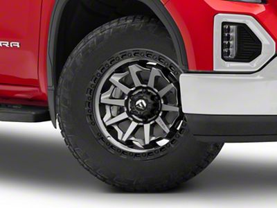 Fuel Wheels Covert Matte Gunmetal with Black Bead Ring 6-Lug Wheel; 20x9; 20mm Offset (19-25 Sierra 1500)