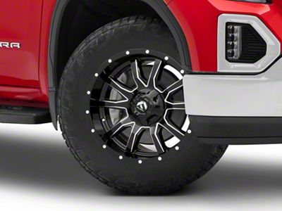 Fuel Wheels Vandal Gloss Black Milled 6-Lug Wheel; 20x10; -19mm Offset (19-24 Sierra 1500)