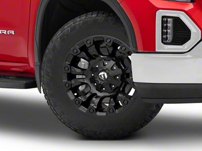 Fuel Wheels Vapor Matte Black 6-Lug Wheel; 20x9; 1mm Offset (19-24 Sierra 1500)