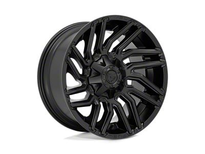 Fuel Wheels Typhoon Matte Black 8-Lug Wheel; 22x10; -18mm Offset (20-24 Silverado 2500 HD)