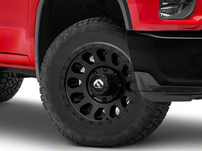 Fuel Wheels Vector Matte Black 8-Lug Wheel; 20x9; 20mm Offset (20-24 Silverado 2500 HD)