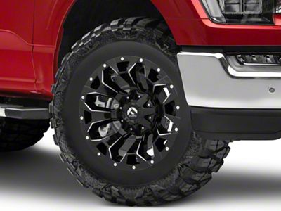 Fuel Wheels Assault Gloss Black Milled 6-Lug Wheel; 18x9; -12mm Offset (21-25 F-150)