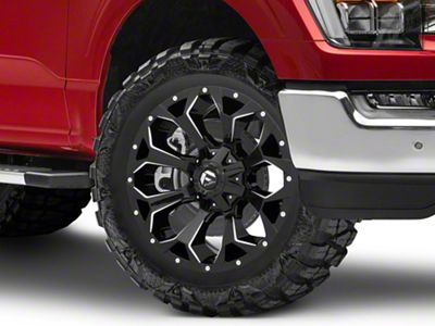 Fuel Wheels Assault Gloss Black 6-Lug Wheel; 20x9; 1mm Offset (21-25 F-150)