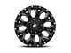 Fuel Wheels Assault Satin Black Milled 6-Lug Wheel; 18x9; 1mm Offset (21-24 F-150)