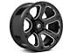 Fuel Wheels Beast Matte Black Machined 6-Lug Wheel; 18x9; 1mm Offset (21-25 F-150)