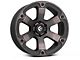 Fuel Wheels Beast Matte Black Machined 6-Lug Wheel; 20x10; -18mm Offset (21-24 F-150)