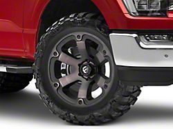 Fuel Wheels Beast Matte Black Machined 6-Lug Wheel; 20x9; 1mm Offset (21-25 F-150)