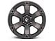 Fuel Wheels Beast Matte Black Machined 6-Lug Wheel; 20x9; 20mm Offset (21-24 F-150)