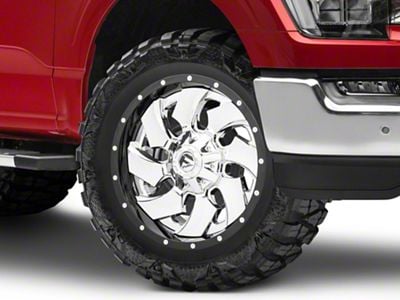 Fuel Wheels Cleaver Chrome 6-Lug Wheel; 20x10; -19mm Offset (21-24 F-150)