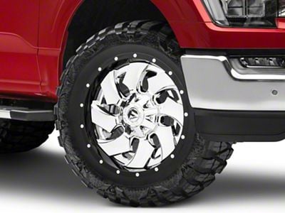 Fuel Wheels Cleaver Chrome 6-Lug Wheel; 20x9; 1mm Offset (21-25 F-150)