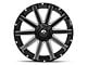 Fuel Wheels Contra Matte Black Milled 6-Lug Wheel; 20x10; -18mm Offset (21-24 F-150)