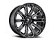 Fuel Wheels Diesel Gloss Black Milled 6-Lug Wheel; 20x9; 1mm Offset (21-24 F-150)