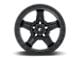 Fuel Wheels Kicker Matte Black 6-Lug Wheel; 20x9; 20mm Offset (21-24 F-150)