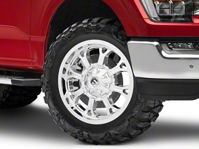 Fuel Wheels Krank Chrome 6-Lug Wheel; 20x9; 20mm Offset (21-24 F-150)