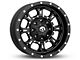 Fuel Wheels Krank Matte Black Milled 6-Lug Wheel; 17x9; 1mm Offset (21-25 F-150)