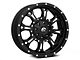 Fuel Wheels Krank Matte Black Milled 6-Lug Wheel; 17x9; 20mm Offset (21-25 F-150)