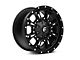 Fuel Wheels Krank Matte Black Milled 6-Lug Wheel; 18x9; -13mm Offset (21-24 F-150)