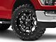 Fuel Wheels Lethal Satin Black Milled 6-Lug Wheel; 20x10; -24mm Offset (21-24 F-150)