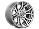 Fuel Wheels Rage Platinum Brushed Gunmetal 6-Lug Wheel; 20x9; 1mm Offset (21-24 F-150)