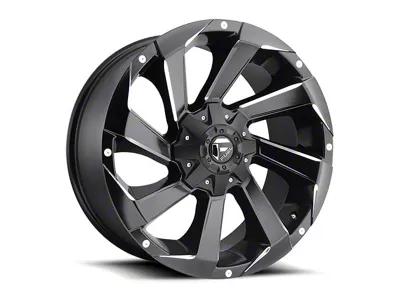 Fuel Wheels Razor Matte Black Milled 6-Lug Wheel; 18x9; 20mm Offset (21-25 F-150)