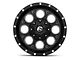 Fuel Wheels Revolver Matte Black Milled 6-Lug Wheel; 17x9; 1mm Offset (21-24 F-150)