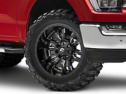 Fuel Wheels Sledge Gloss Black Milled 6-Lug Wheel; 20x9; 1mm Offset (21-25 F-150)