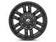 Fuel Wheels Sledge Gloss and Matte Black 6-Lug Wheel; 18x9; -12mm Offset (21-24 F-150)