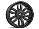 Fuel Wheels Sledge Matte Black 6-Lug Wheel; 20x9; 20mm Offset (21-24 F-150)