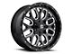 Fuel Wheels Titan Gloss Black Milled 6-Lug Wheel; 20x9; 1mm Offset (21-24 F-150)