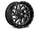 Fuel Wheels Triton Gloss Black Milled 6-Lug Wheel; 20x10; -19mm Offset (21-24 F-150)