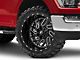 Fuel Wheels Triton Gloss Black Milled 6-Lug Wheel; 22x12; -43mm Offset (21-24 F-150)