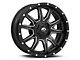 Fuel Wheels Vandal Gloss Black Milled 6-Lug Wheel; 20x9; 1mm Offset (21-24 F-150)