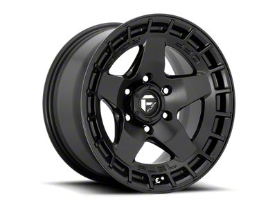 Fuel Wheels Warp Satin Black 6-Lug Wheel; 17x9; 1mm Offset (21-24 F-150)