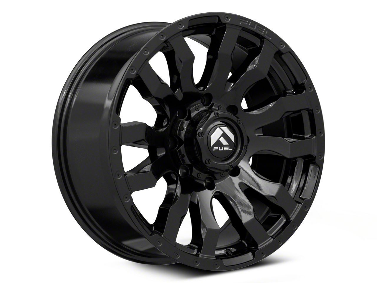 Fuel Wheels F Super Duty Blitz Gloss Black Lug Wheel X