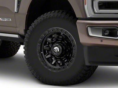 Fuel Wheels Covert Matte Black 8-Lug Wheel; 17x9; 1mm Offset (23-25 F-250 Super Duty)