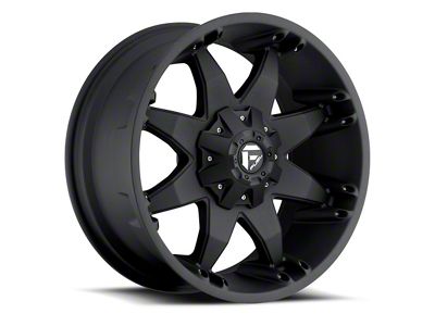 Fuel Wheels Octane Matte Black 8-Lug Wheel; 20x12; -44mm Offset (23-24 F-250 Super Duty)