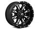 Fuel Wheels Throttle Matte Black Milled 8-Lug Wheel; 20x10; -12mm Offset (23-24 F-250 Super Duty)