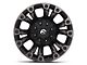 Fuel Wheels Vapor Matte Black Machined 8-Lug Wheel; 18x9; -12mm Offset (23-24 F-250 Super Duty)