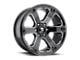 Fuel Wheels Hardline Gloss Black and Red 8-Lug Wheel; 20x9; 1mm Offset (23-24 F-350 Super Duty SRW)