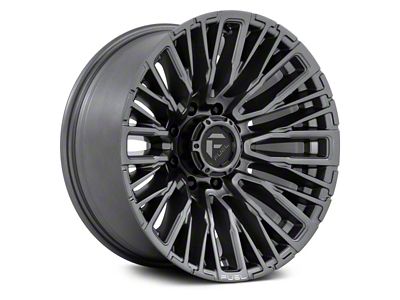 Fuel Wheels Rebar Matte Gunmetal 8-Lug Wheel; 20x10; -18mm Offset (23-24 F-350 Super Duty SRW)