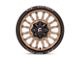 Fuel Wheels Arc Platinum Bronze with Black Lip 6-Lug Wheel; 22x12; -44mm Offset (24-25 Ranger)